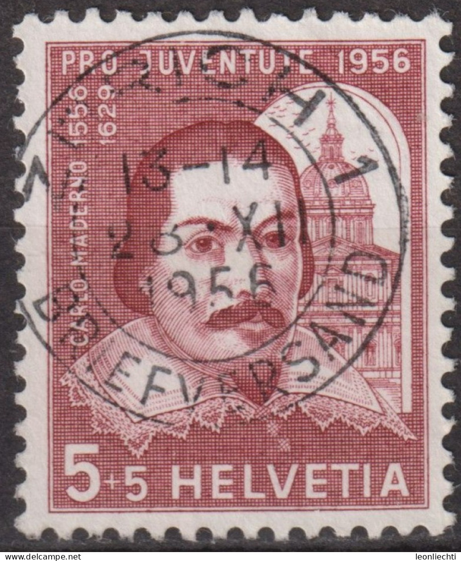 1956 Schweiz Pro Juventute ° Zum:CH J163,Yt:CH 581, Mi:CH 632, Carlo Maderno - Used Stamps