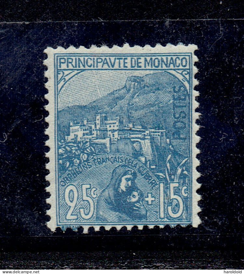 MONACO - N°30 ** TB - CENTRAGE CORRECT - Unused Stamps