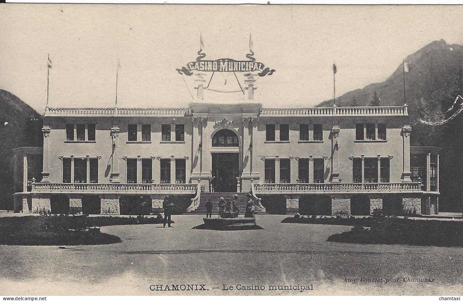 74 CHAMONIX MONT BLANC CASINO MUNICIPAL Editeur COUTTET  Auguste - Chamonix-Mont-Blanc