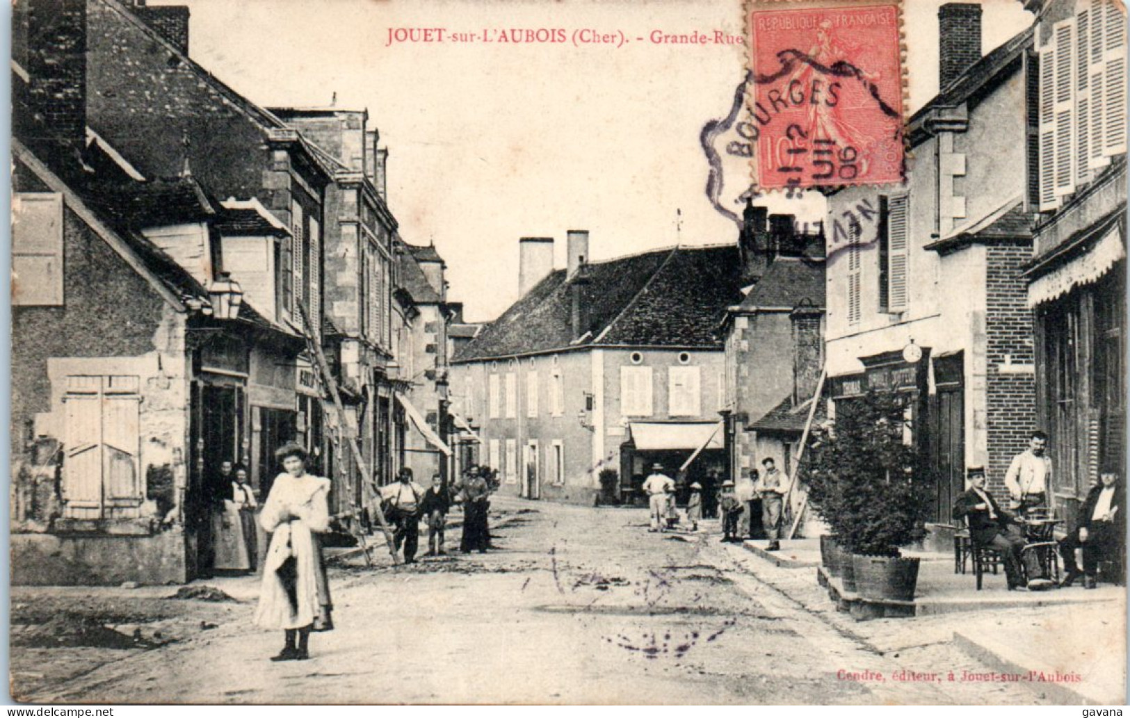 18 JOUET-sur-L'AUBOIS - Grande Rue  - La Guerche Sur L'Aubois