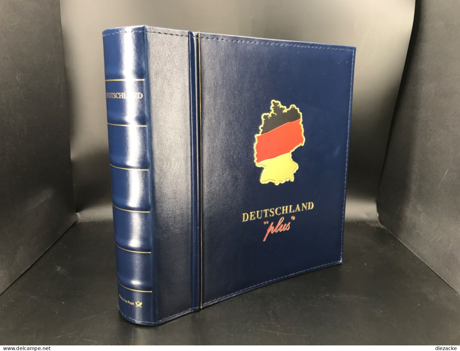 Deutsche Post Ringbinder Deutschland Plus, Blau Neuwertig (6011 - Pre-printed Pages