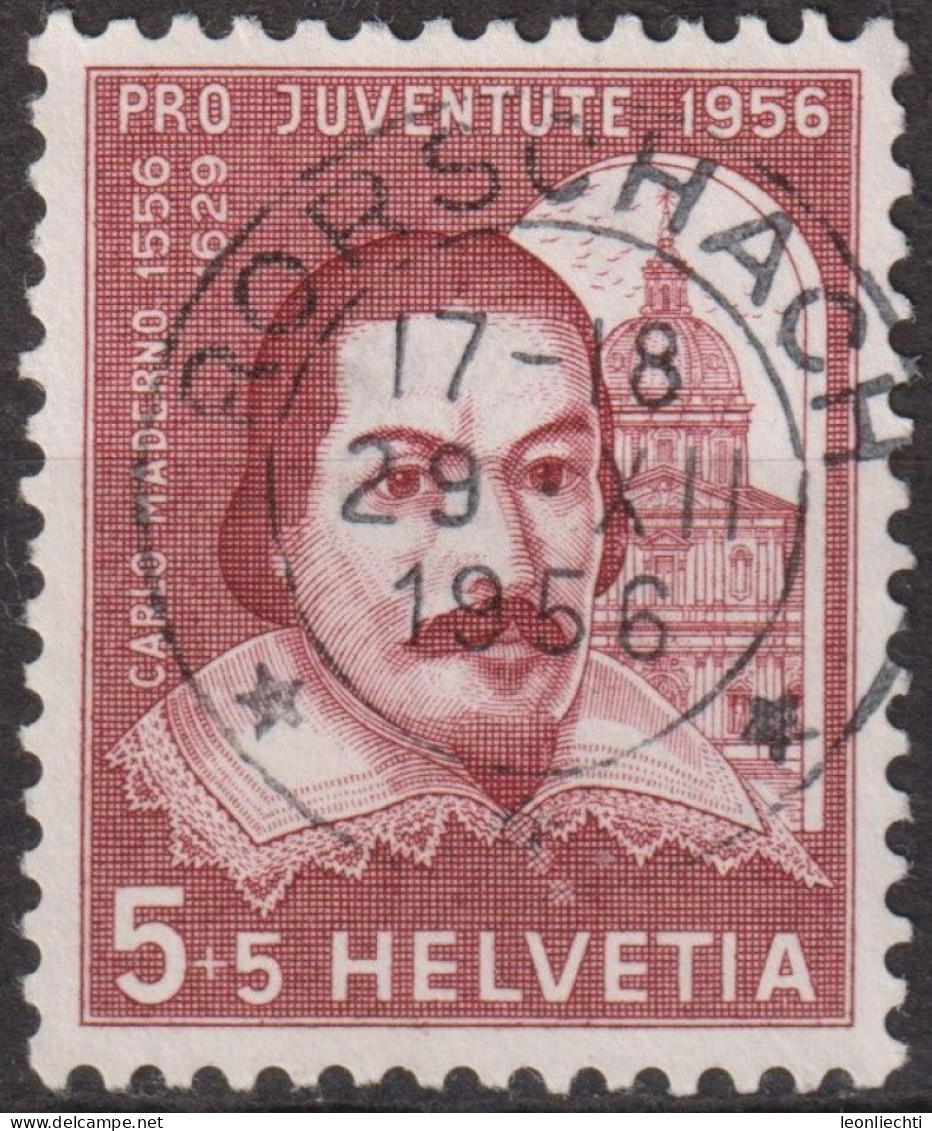 1956 Schweiz Pro Juventute ° Zum:CH J163,Yt:CH 581, Mi:CH 632, Carlo Maderno - Used Stamps