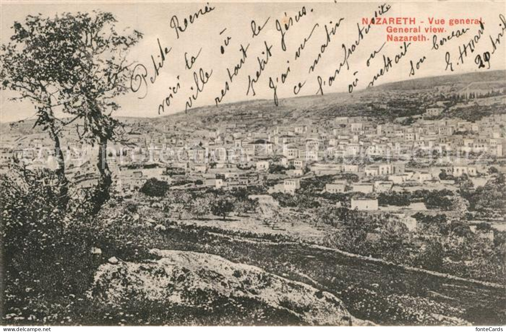 13538231 Nazareth Israel Vue Generale Nazareth Israel - Israel