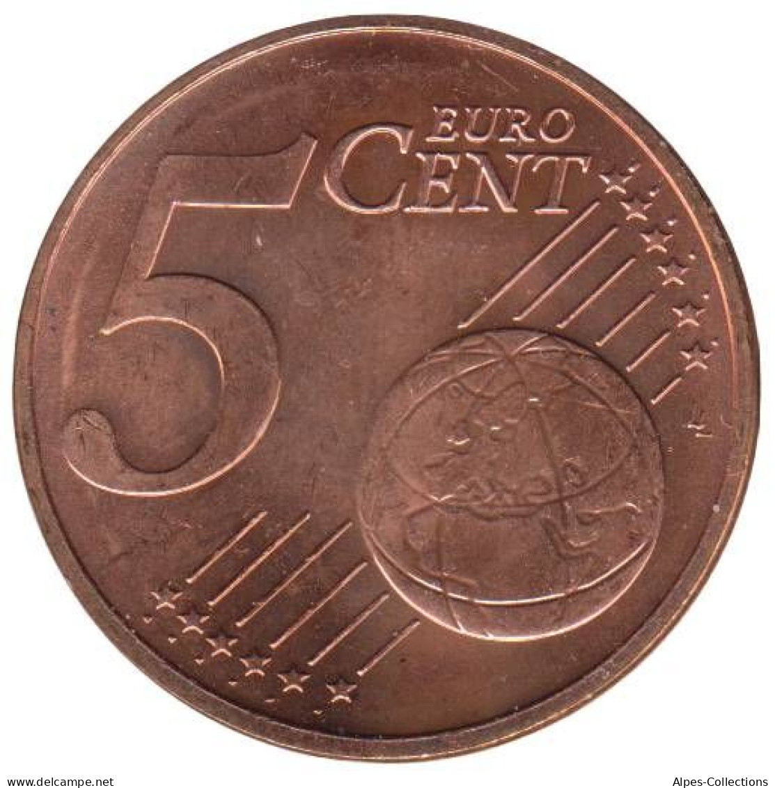 LE00514.1 - LETTONIE - 5 Cents - 2014 - Letonia