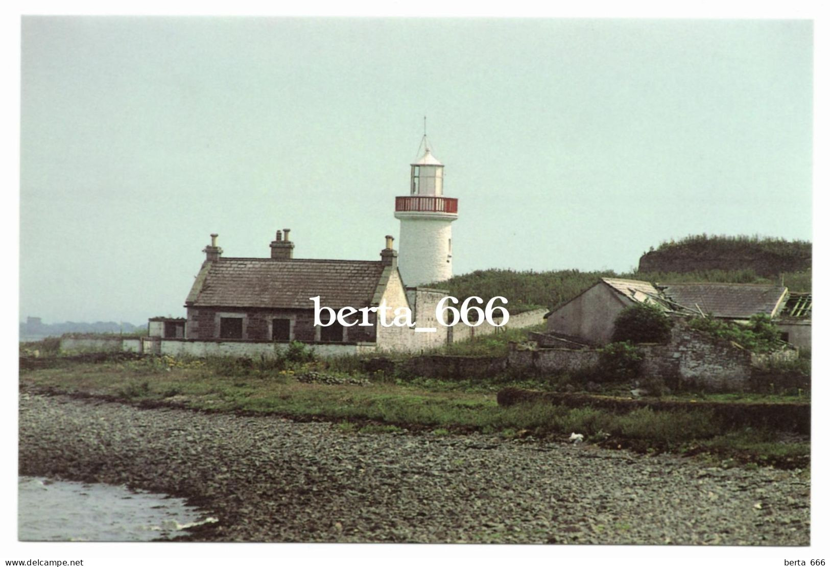 Ireland Lighthouse * Scattery Island Co. Clare - Fari