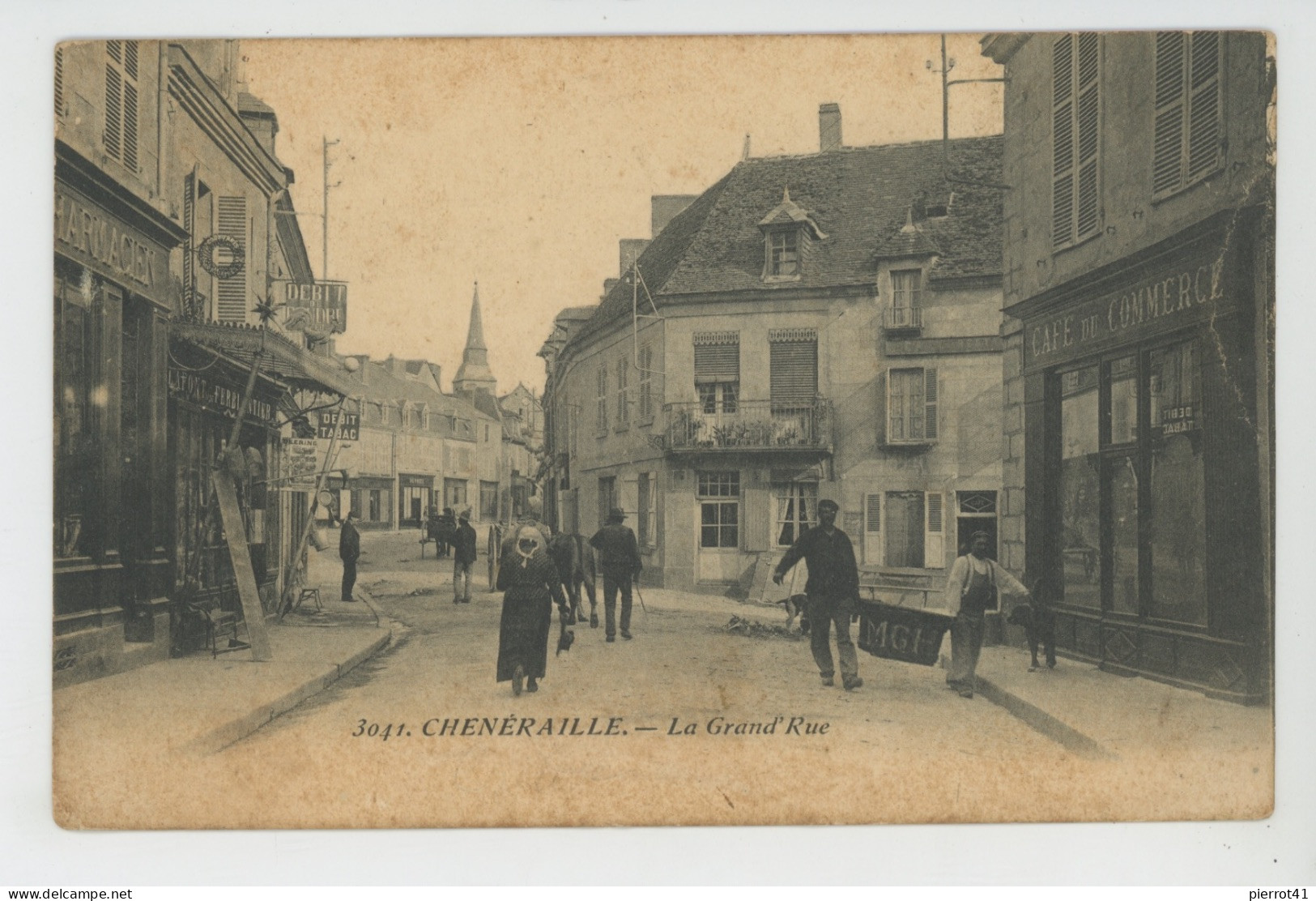 CHENERAILLES - La Grand'Rue - Chenerailles