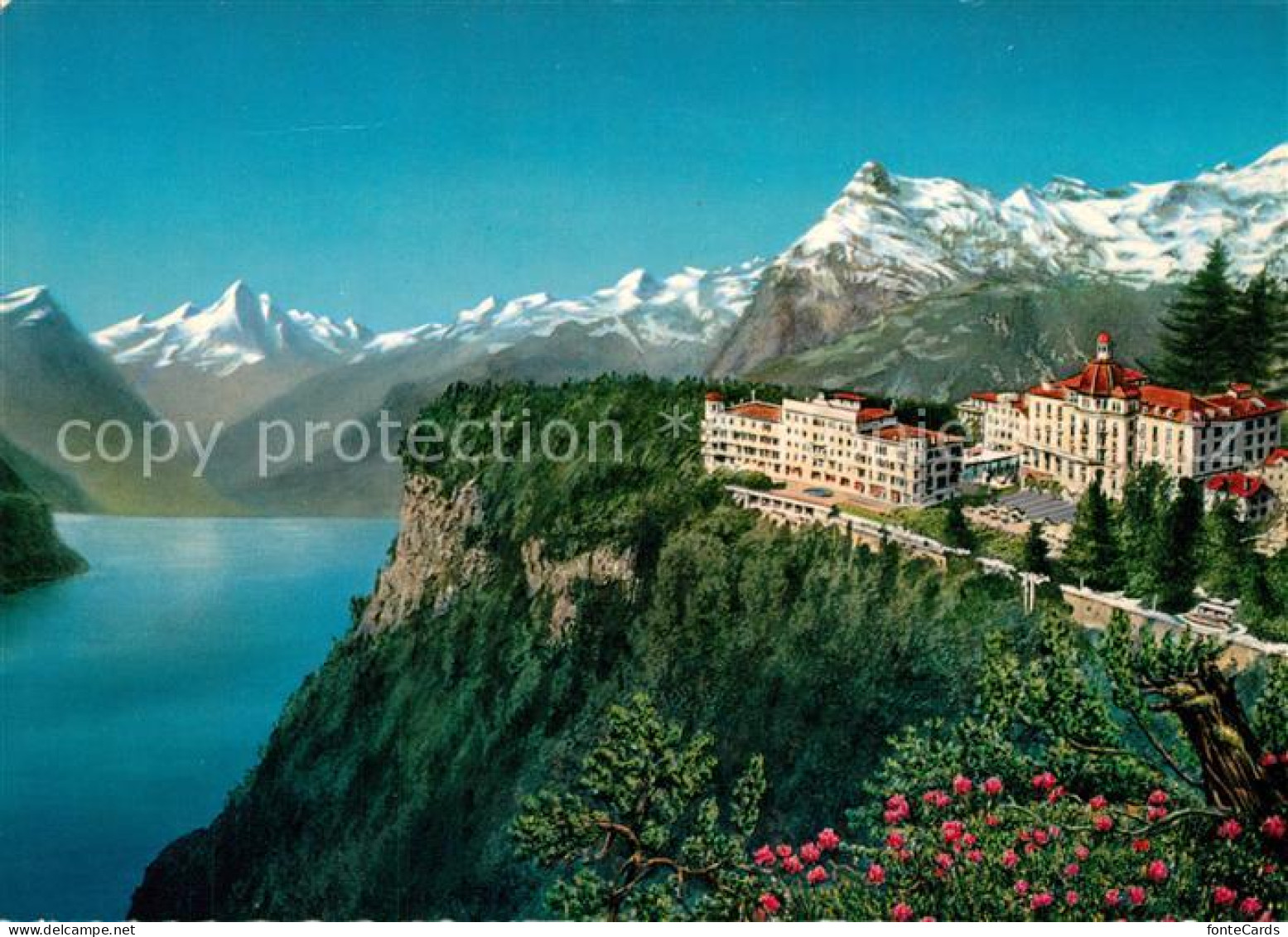 13531530 Seelisberg UR Grand Hotels Kulm Und Sonnenberg Vierwaldstaettersee Alpe - Andere & Zonder Classificatie