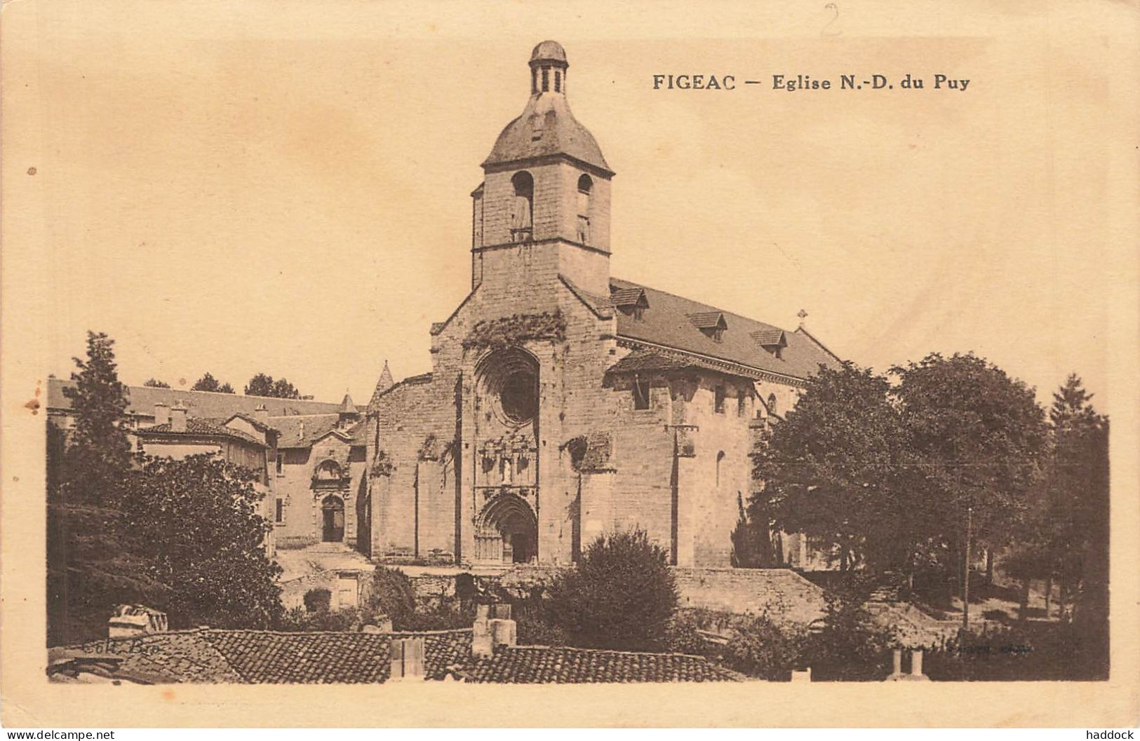 FIGEAC : EGLISE N.D. DU PUY - Figeac