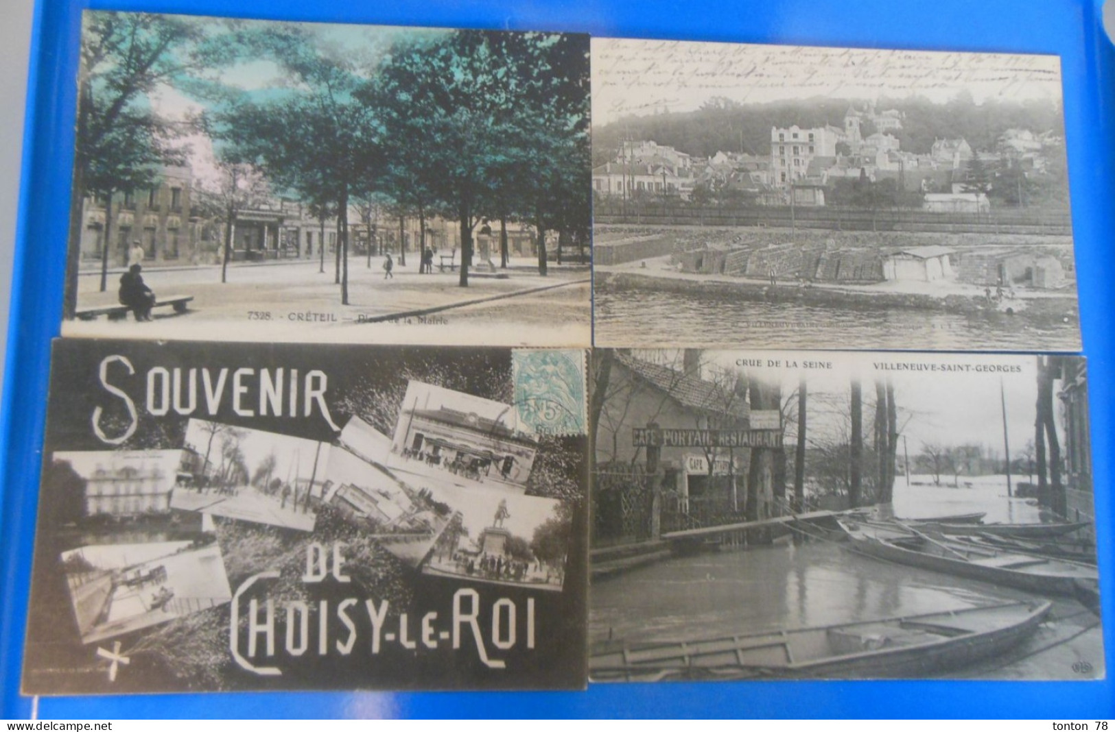 BEAU LOT DE 40 CPA DU 94 VAL DE MARNE AVEC BELLES ANIMATIONS DIVERSES, VOIR LES PHOTOS - 5 - 99 Postcards