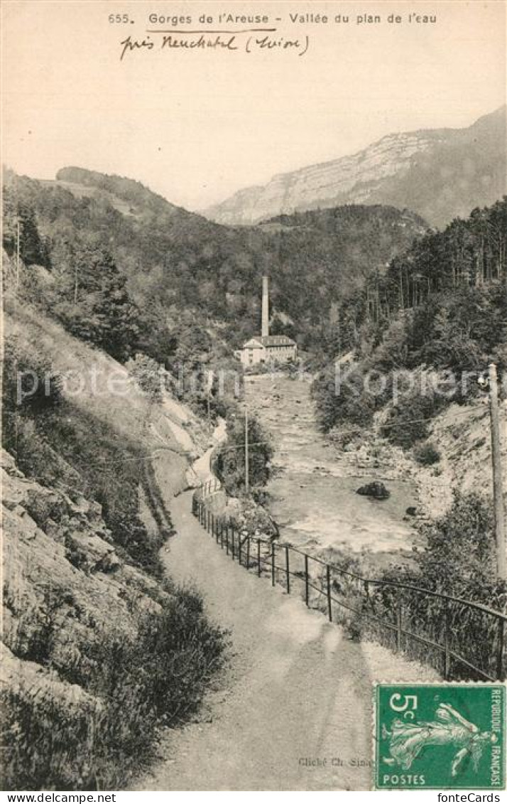 13530783 Gorges De L Areuse Vallee Du Plan De L'eau  - Autres & Non Classés