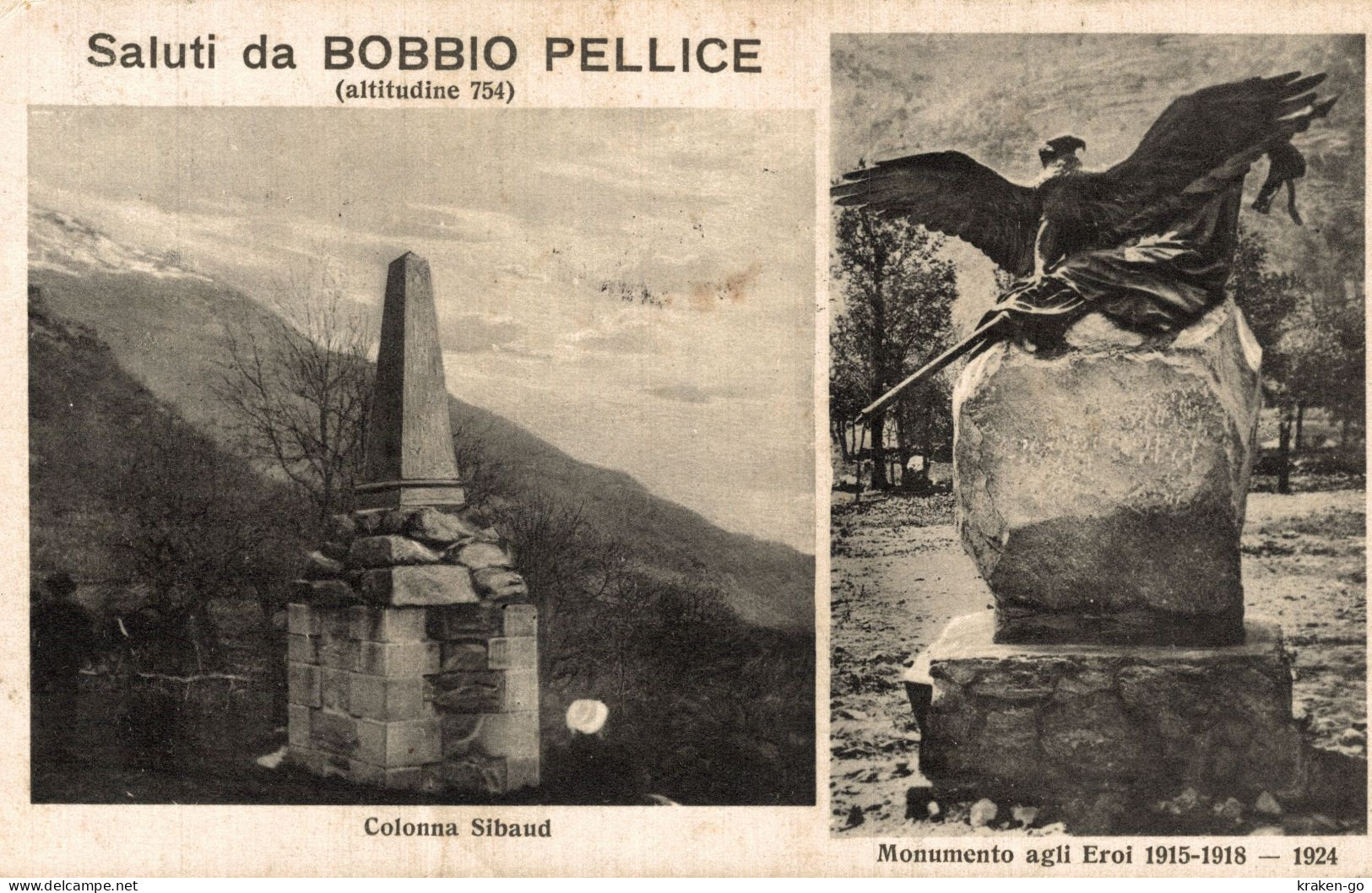 BOBBIO PELLICE, Torino - Saluti, Vedutine - VG - #032 - Autres & Non Classés