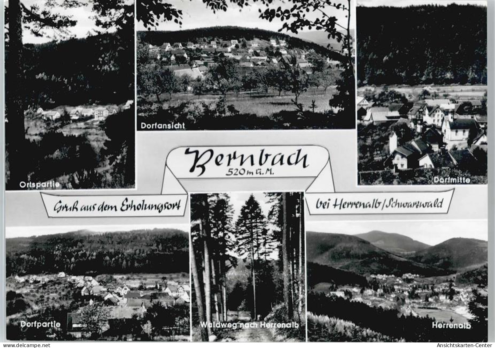 50440305 - Bernbach , Schwarzw - Bad Herrenalb