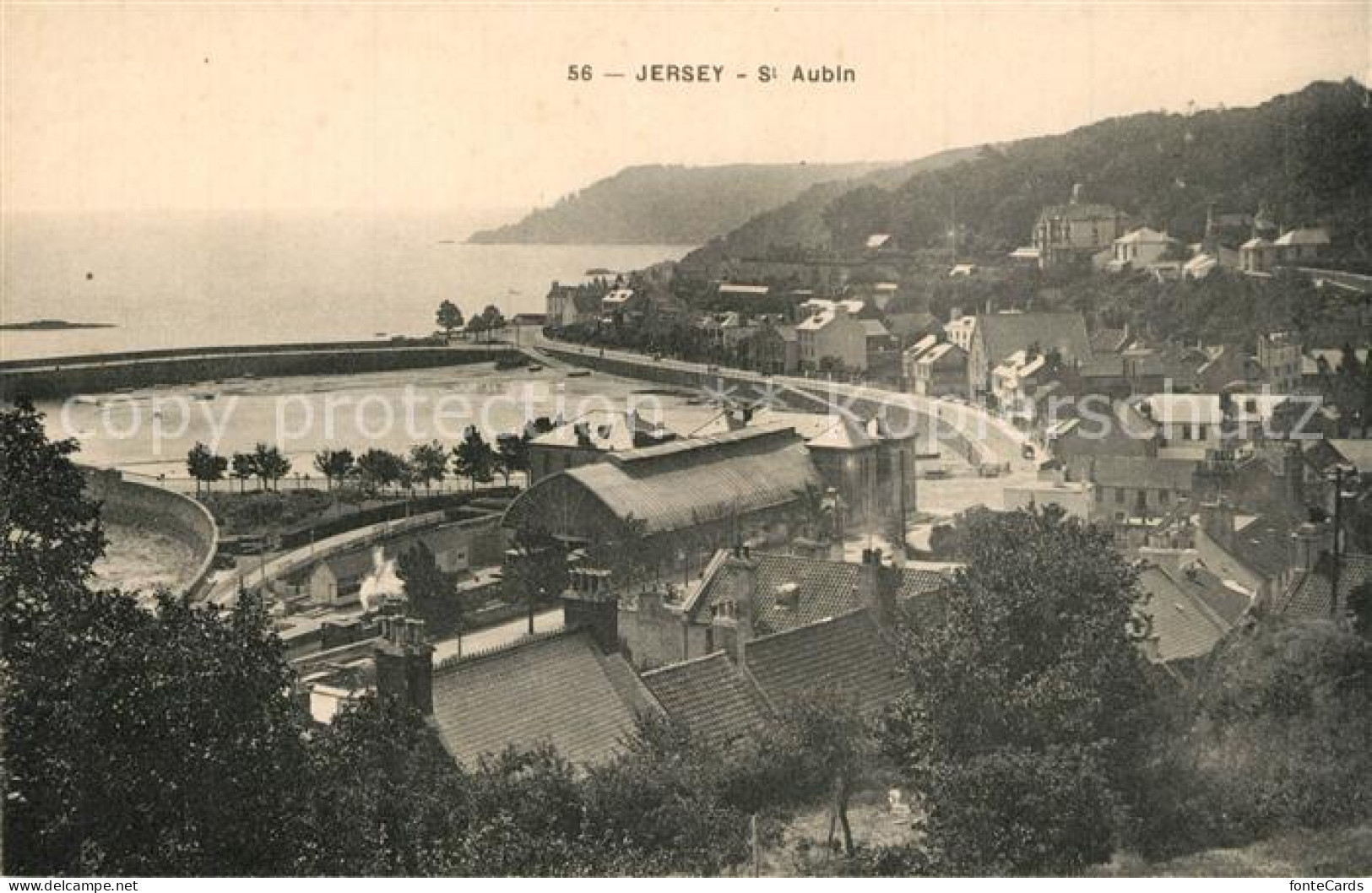 13526649 St Aubin Jersey Panorama St Aubin Jersey - Sonstige & Ohne Zuordnung