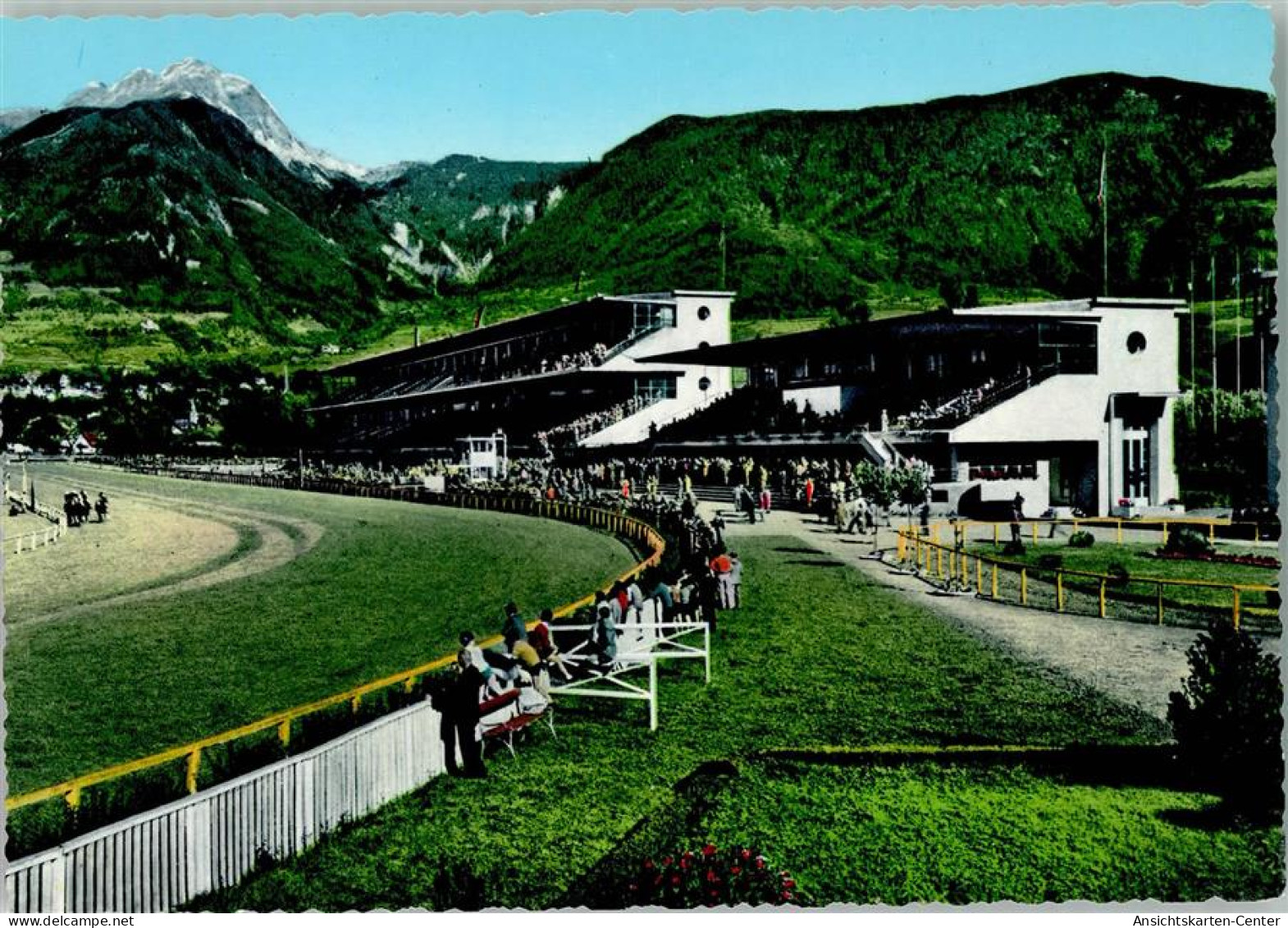 12083505 - Pferderennen Rennbahn In Meran Ca 1975 - Otros & Sin Clasificación