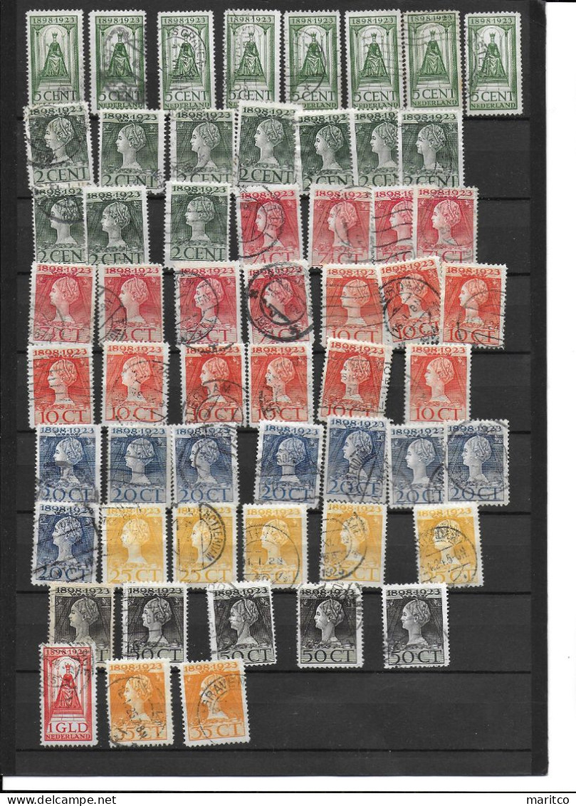 Nederland Lot 1923 Jubileum - Used Stamps