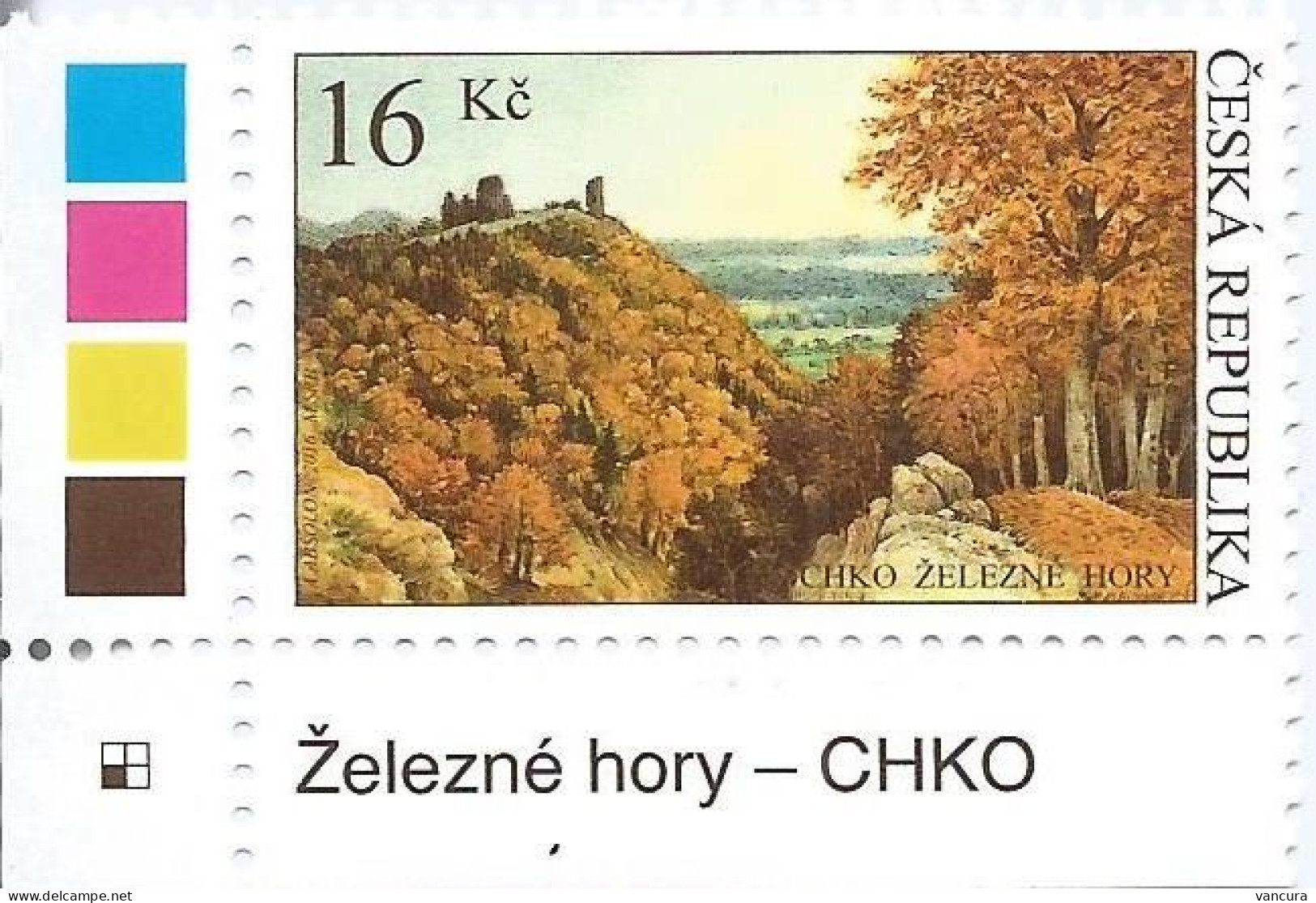 ** 905 Czech Republic Protected Lanscape Area Zelezne Hory 2016 Eisengebirge Iron Mountains - Unused Stamps