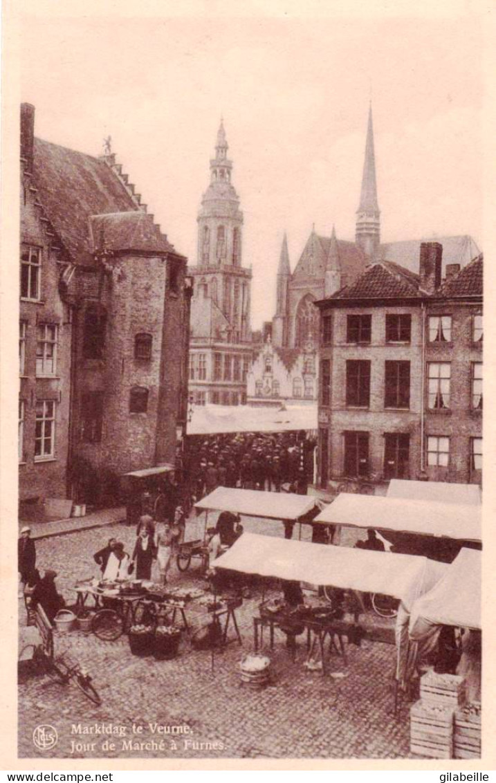 FURNES - VEURNE -  Jour De Marché - Marktdag Te Veurne - Veurne