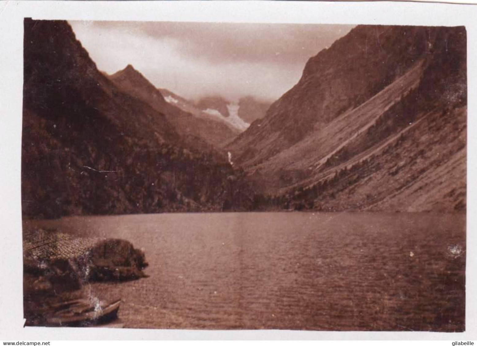 Photo Originale - 65 - CAUTERETS - Lac De Gaube - Aout 1931 - Places