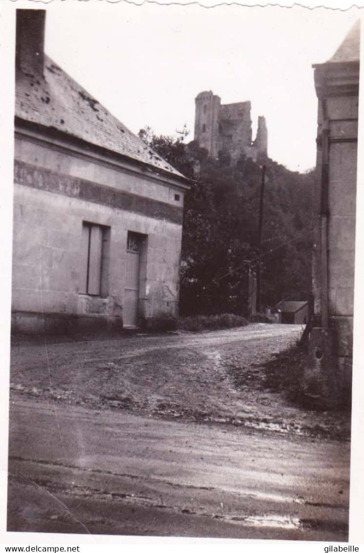 Photo Originale - 41 - Loir Et Cher - LAVARDIN - Ruines Du Chateau - Vue Prise Du Village - Juin 1934 - Orte