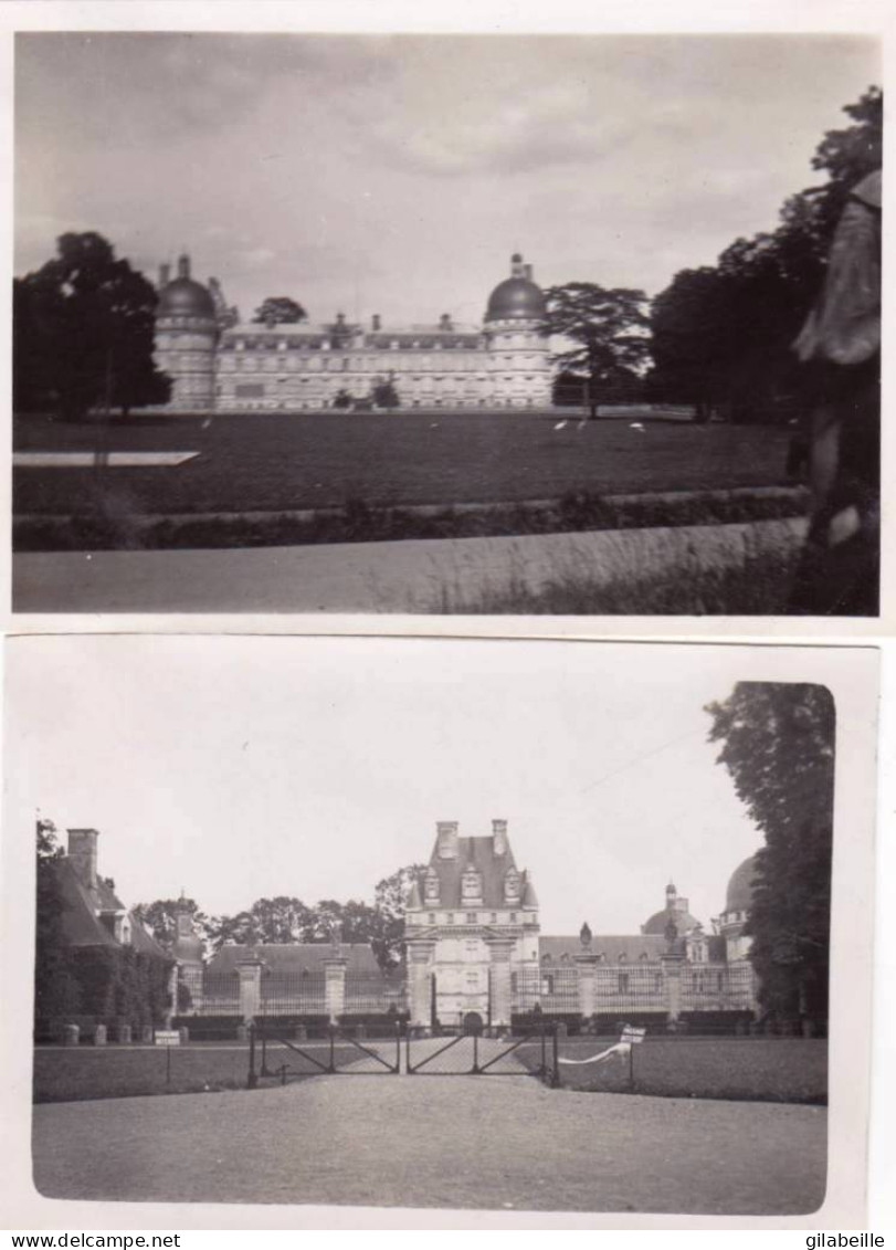 Photo Originale - 36 - Indre - Chateau De VALENCAY - Lot 2 Photos - Juin 1936 - Orte