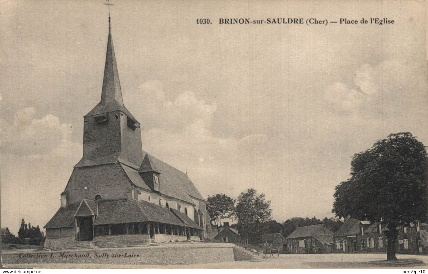 18 BRINON-SUR-SAULDRE PLACE DE L'EGLISE - Brinon-sur-Sauldre