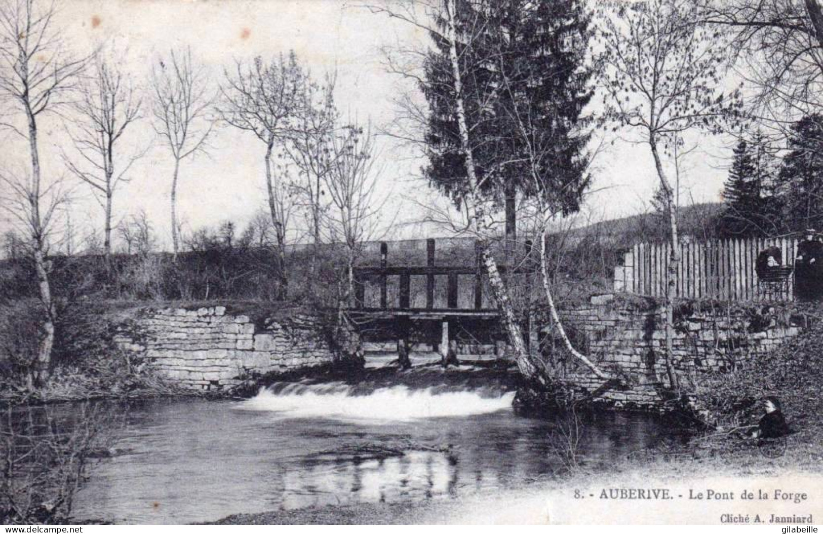 52 - Haute Marne -  AUBERIVE - Le Pont De La Forge - Auberive