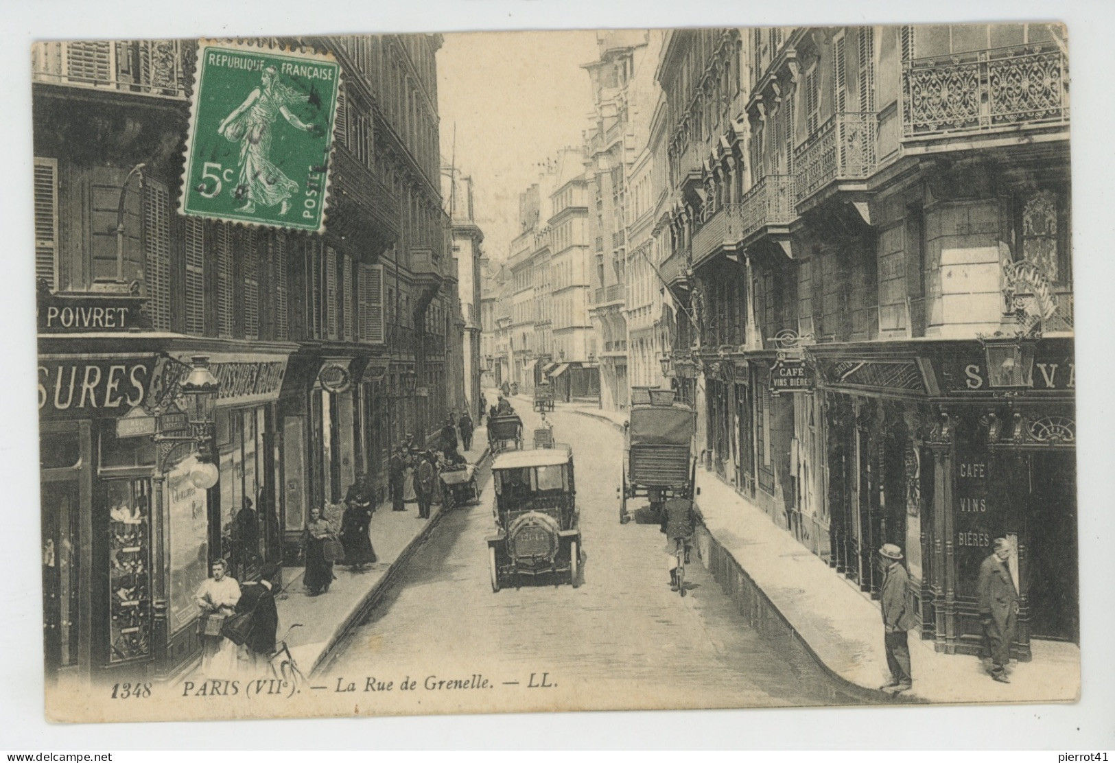 PARIS - VIIème Arrondissement - La Rue De Grenelle - Arrondissement: 07