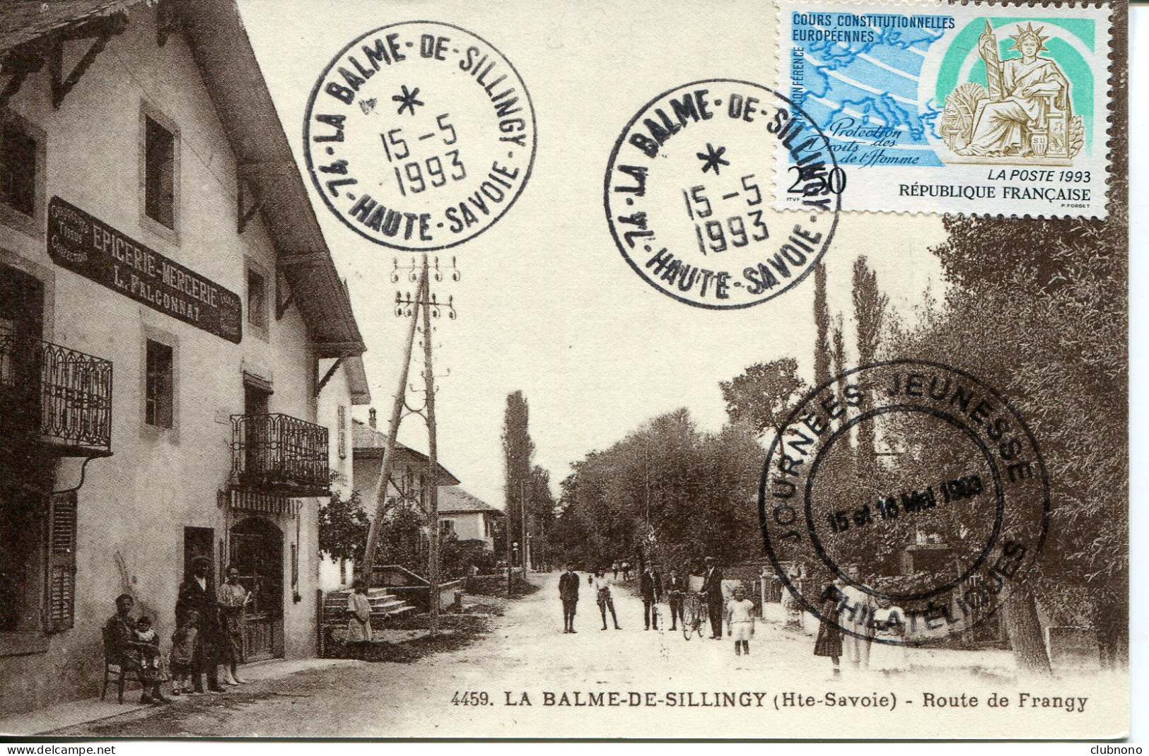 CPSM - LA BALME DE SILLINGY - ROUTE DE FRANGY - Other & Unclassified