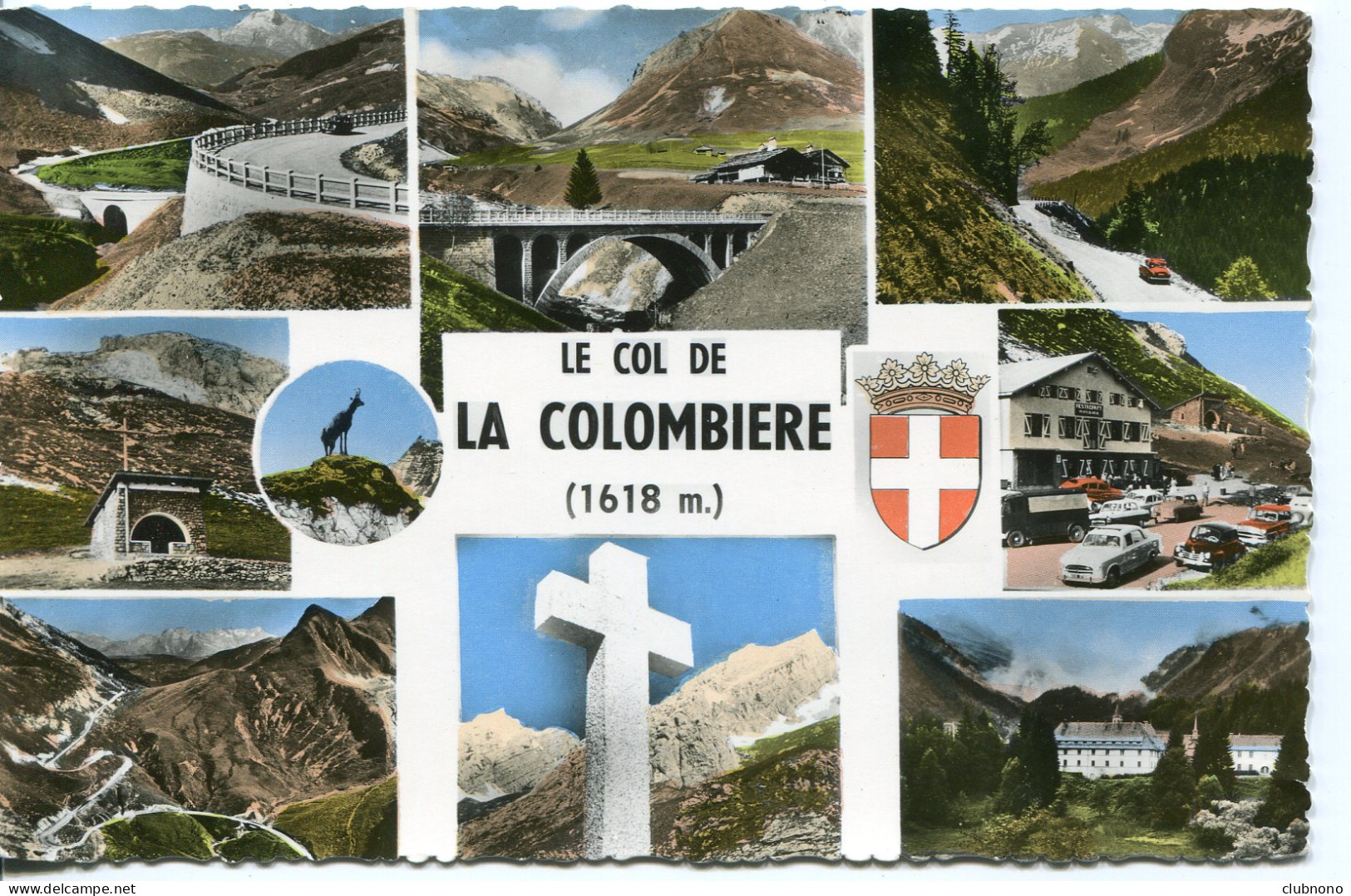 CPSM -  COL DE LA COLOMBIERE - CARTE MULTIVUES - Other & Unclassified