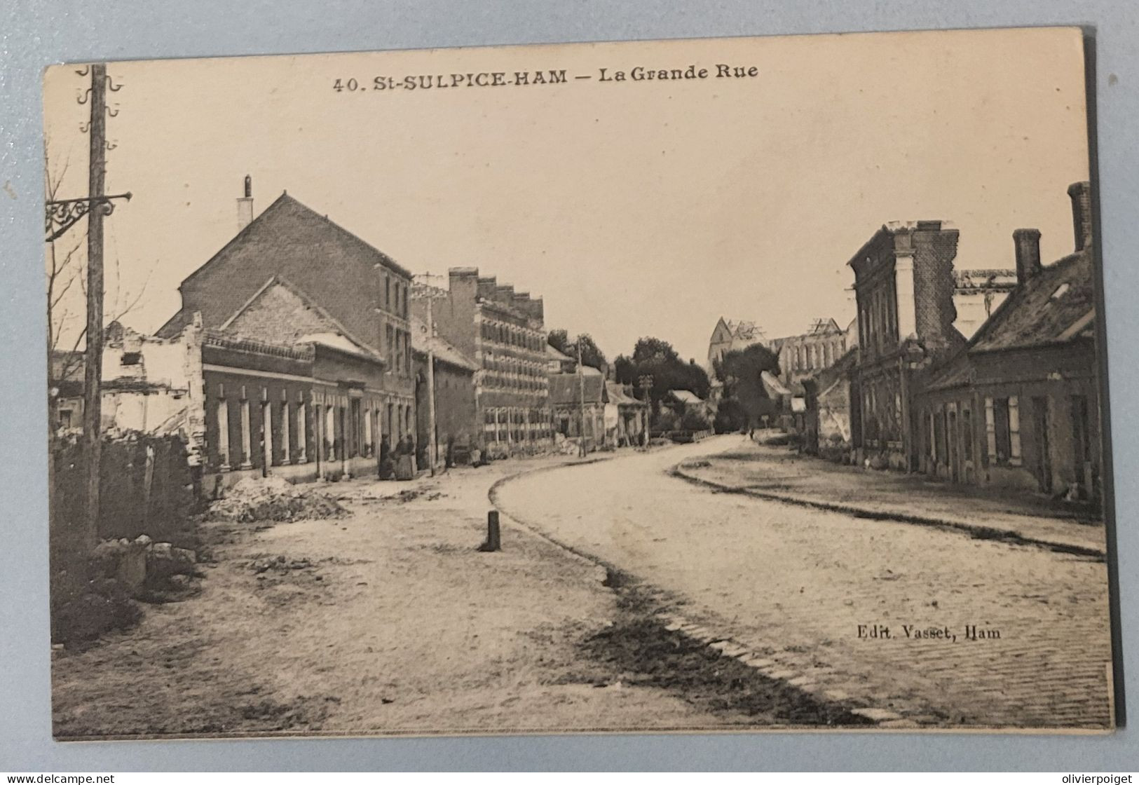 DPT 80 - St-Sulpice-Ham - La Grande Rue - Non Classés