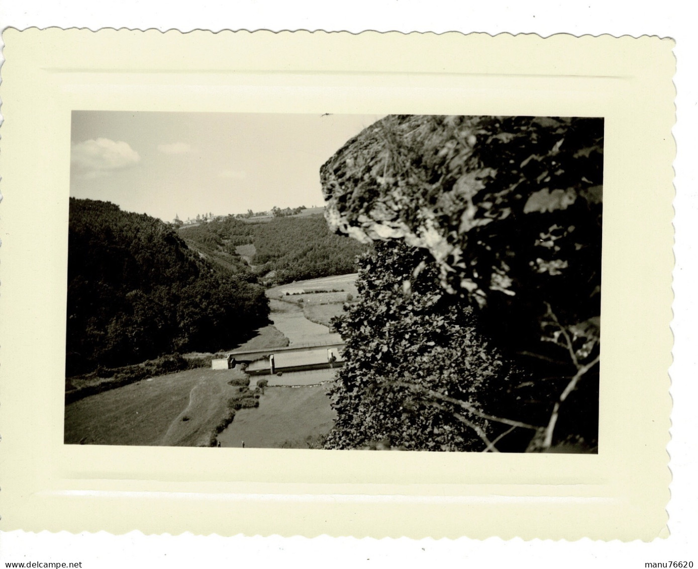 Ref 1 - Photo + Négatif : Campagne ? - Luxembourg . - Europa