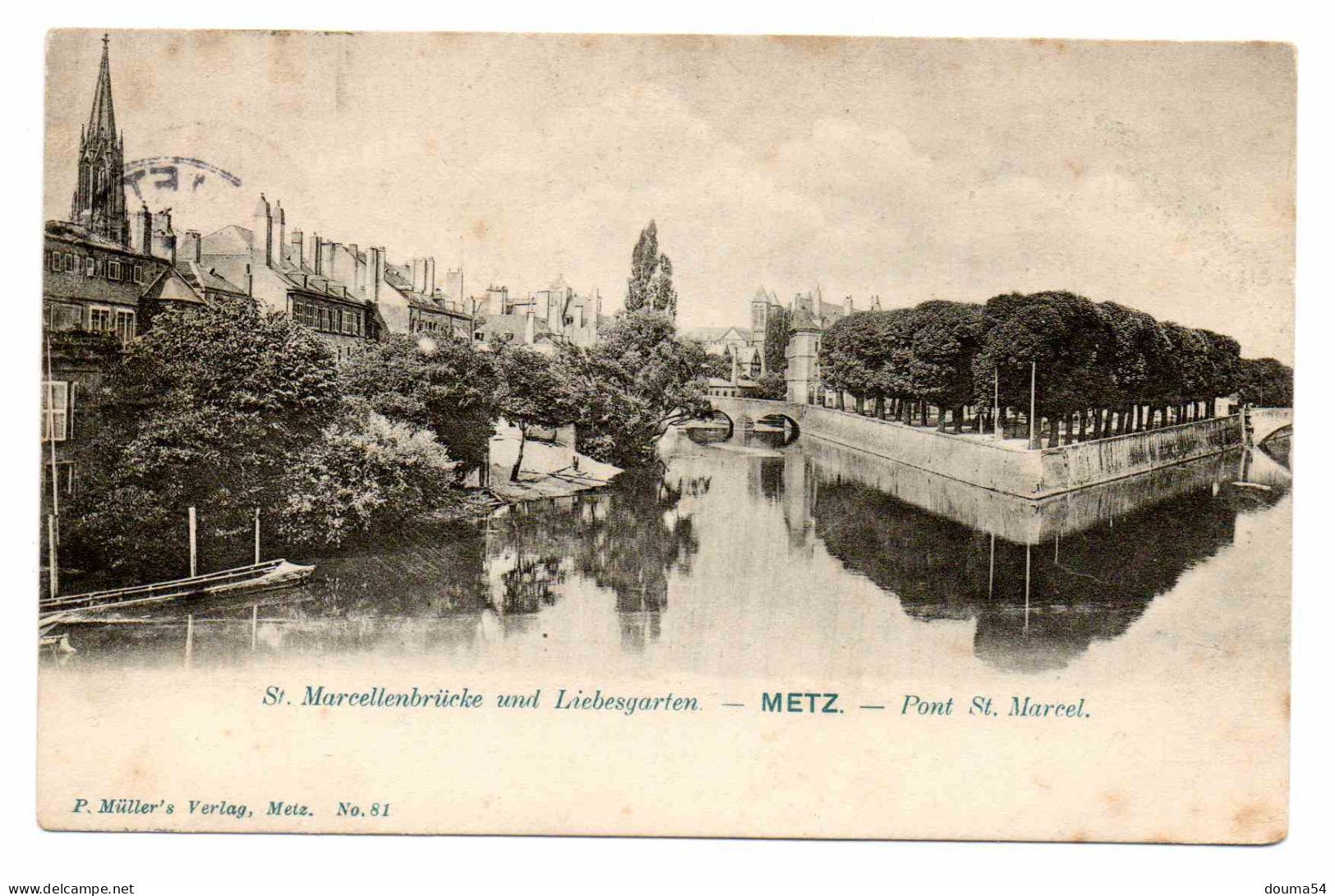 METZ (57) - Pont St Marcel - Metz