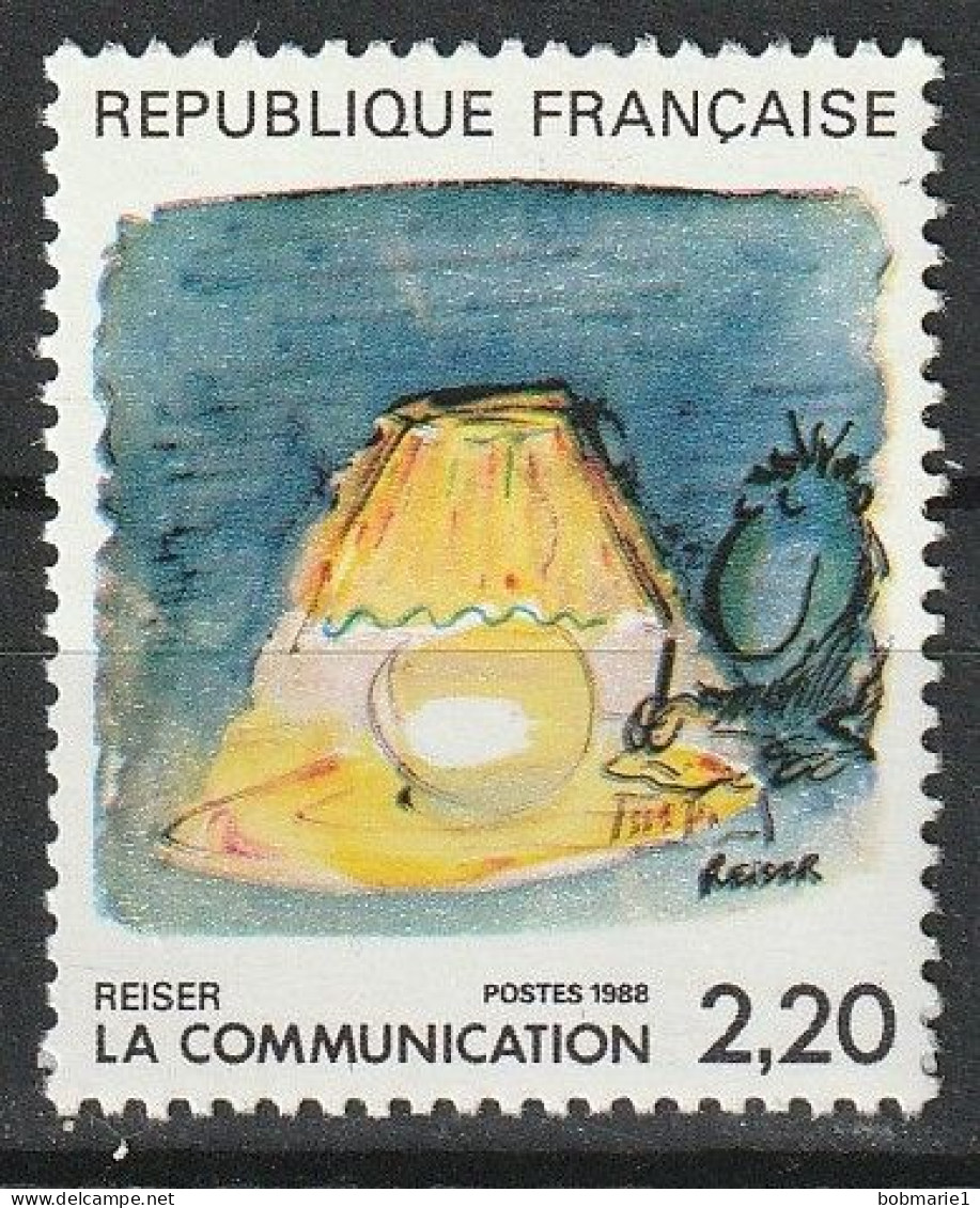 La Communication Reiser 1988 Timbre Neuf** N° 2504 - Nuevos