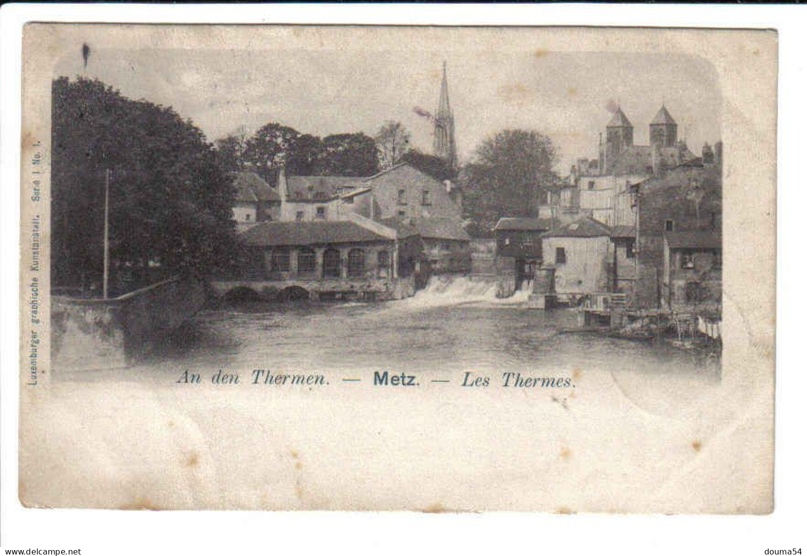 METZ (57) - Les Thermes - Metz