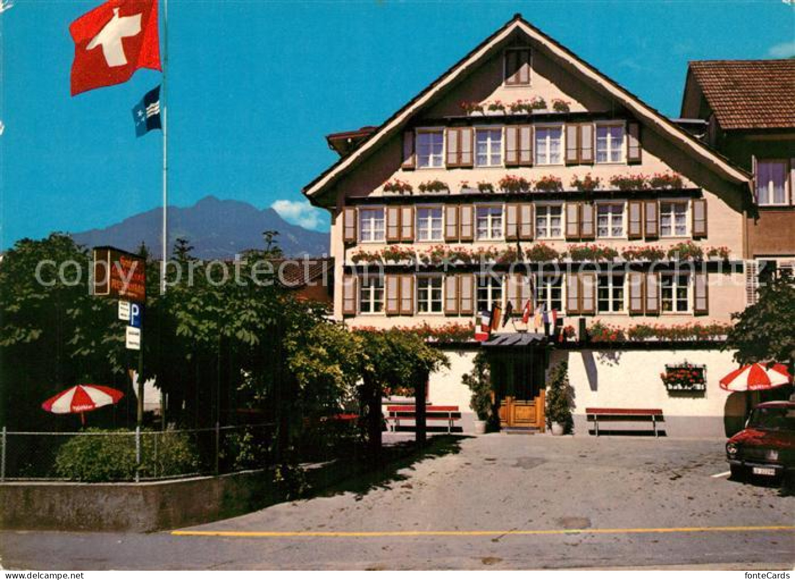 13518051 Alpnach Dorf Hotel Landgasthof Schluessel Alpnach Dorf - Autres & Non Classés