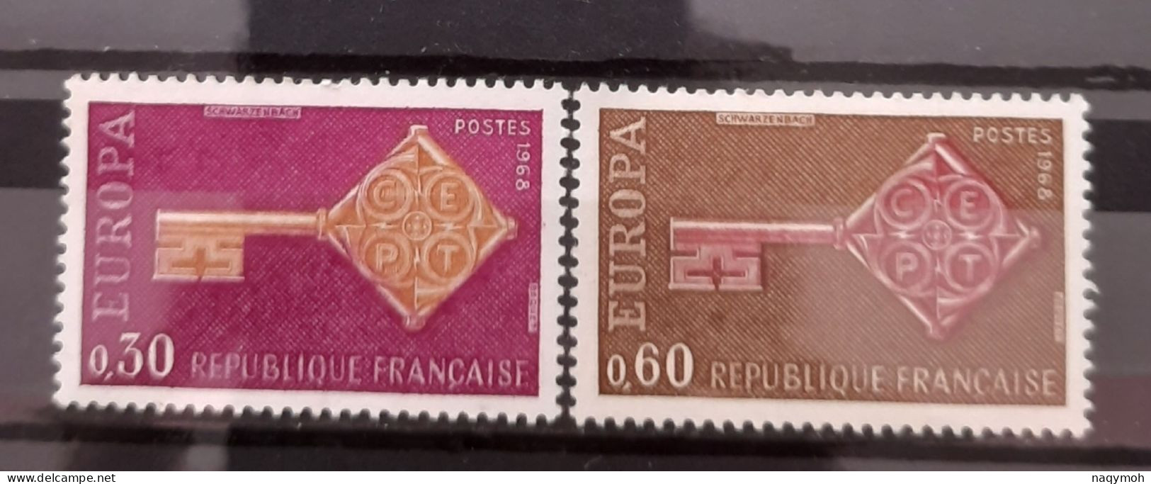 France Yvert 1556-1557** Année 1968 MNH. - Neufs