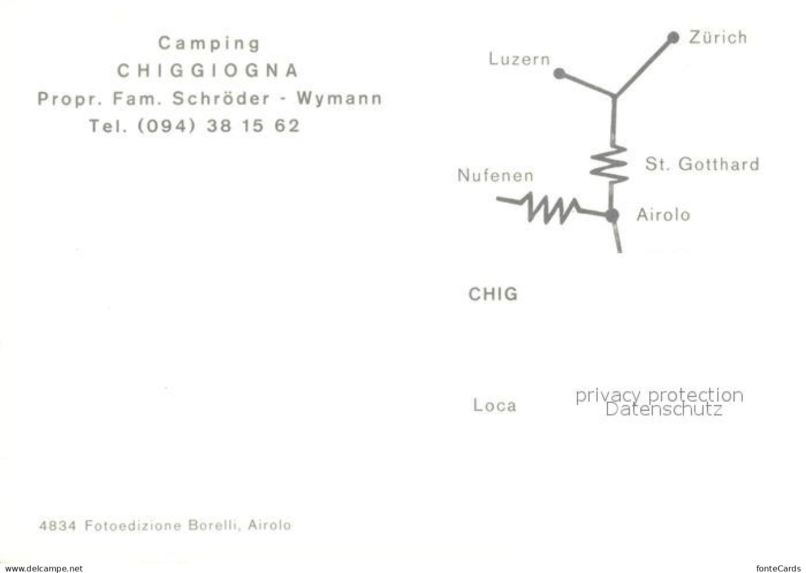 13517273 Chiggiogna Campingplatz Swimming Pool Landschaftspanorama Alpen Chiggio - Other & Unclassified