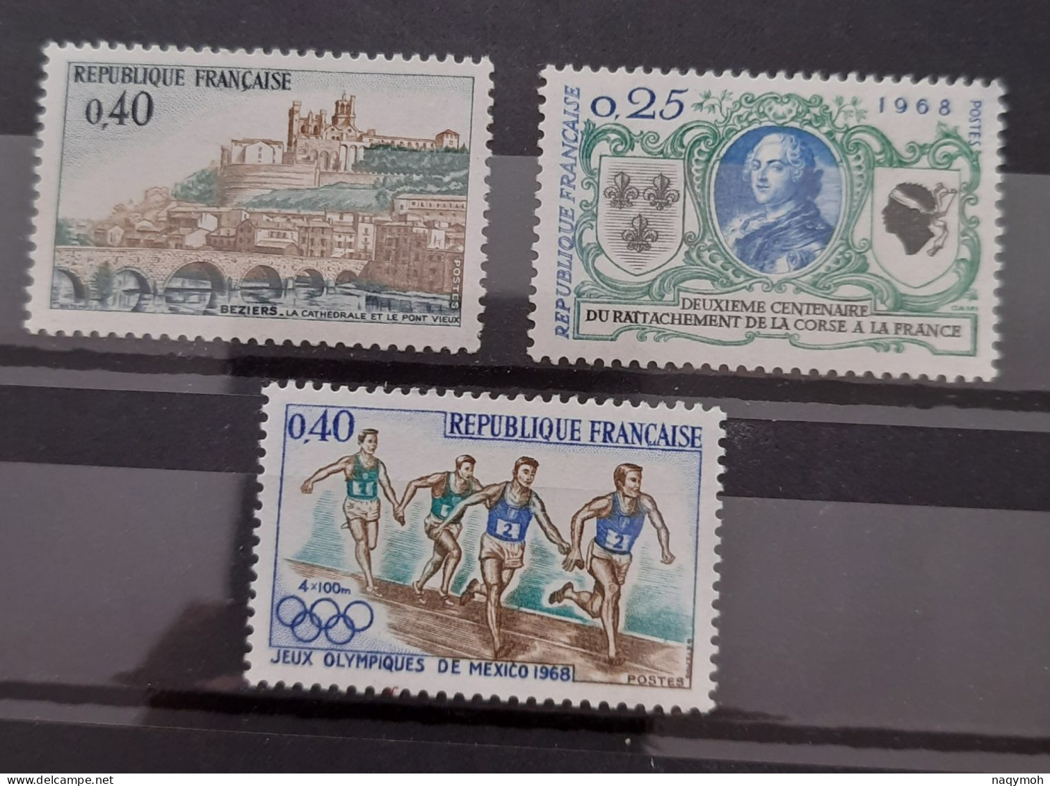 France Yvert 1567-1572-1573** Année 1968 MNH. - Ungebraucht