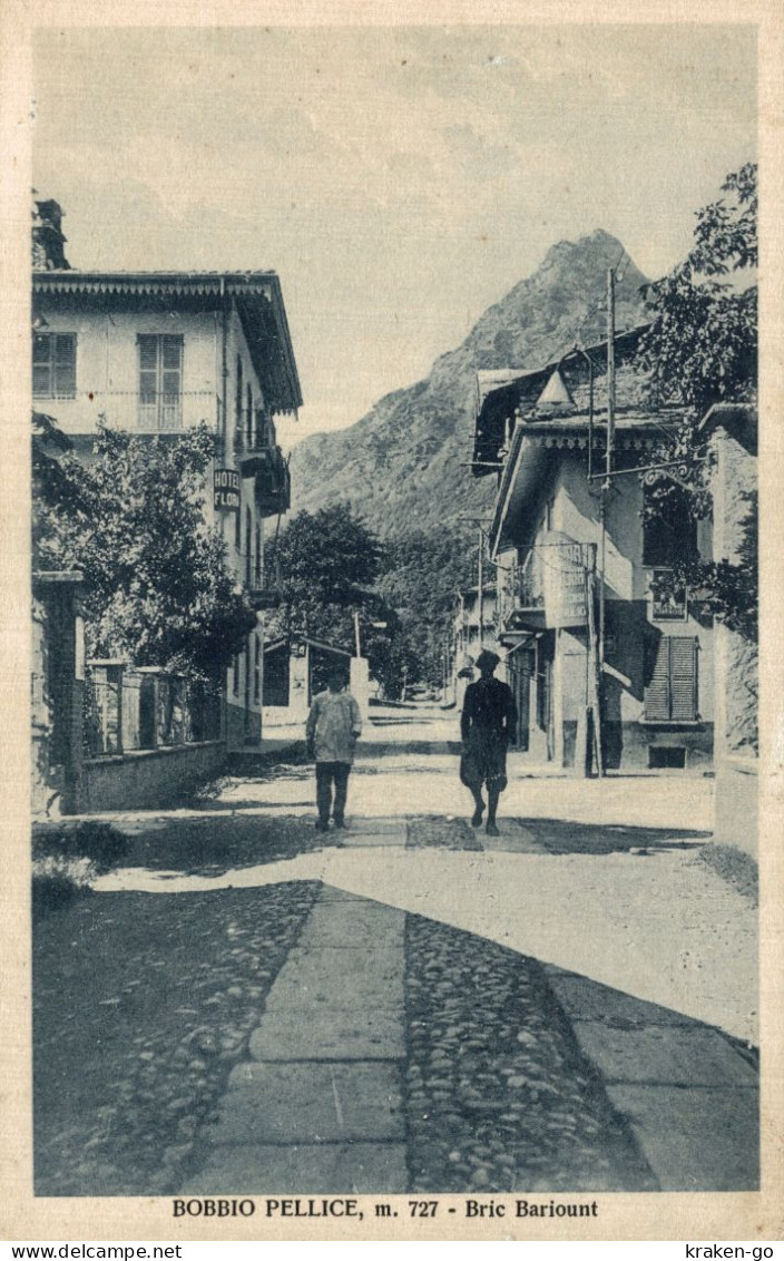 BOBBIO PELLICE, Torino - Bric Bariount - VG - #037 - Andere & Zonder Classificatie