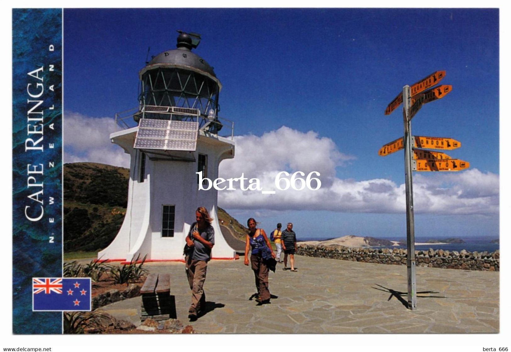 New Zealand Lighthouse * Cape Reinga Northland - Lighthouses