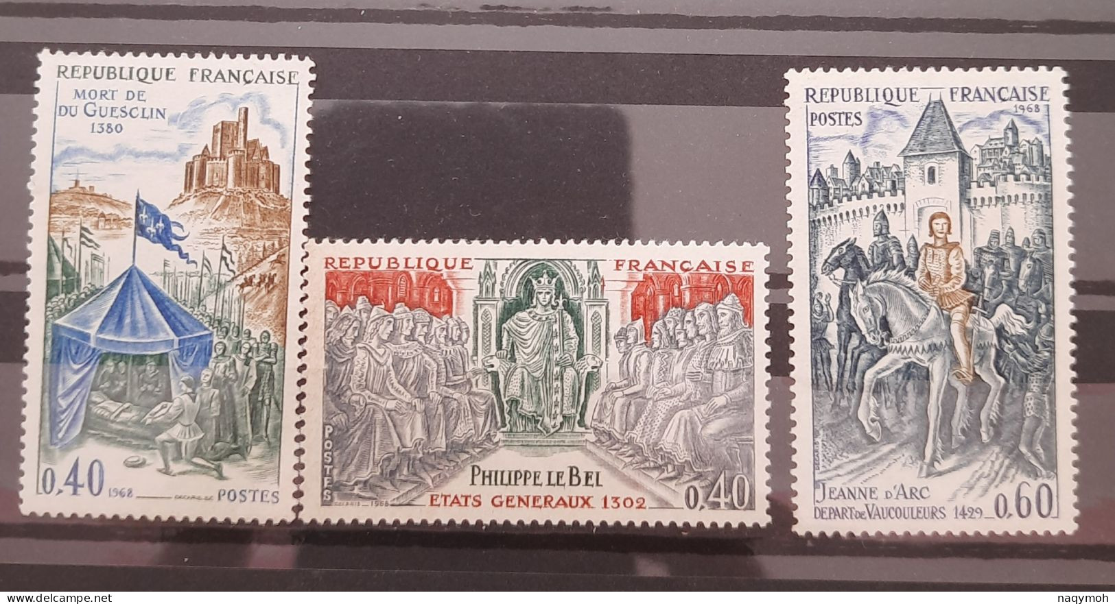 France Yvert 1577-1578-1579** Année 1968 MNH. - Neufs