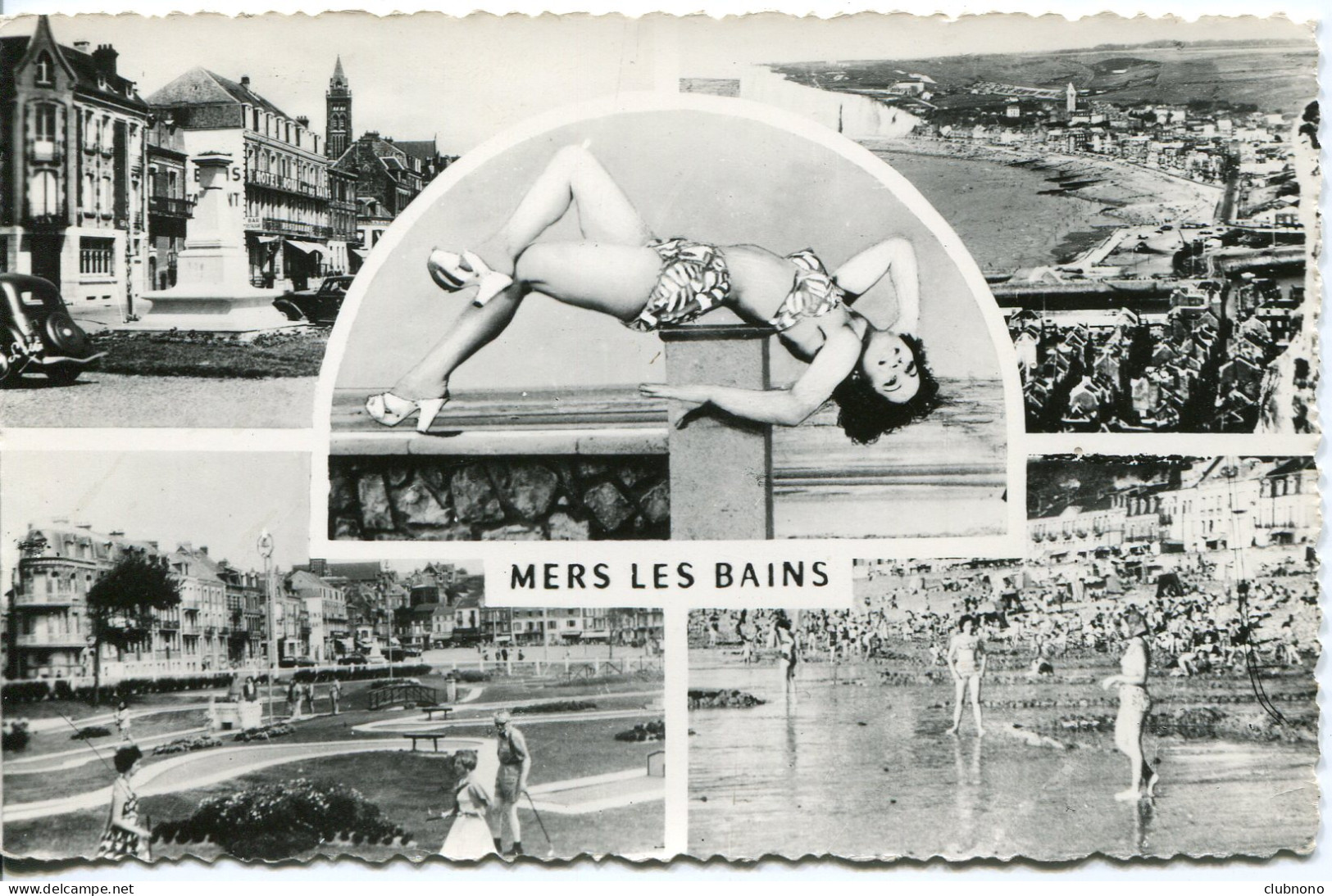 CPSM -  MERS-LES-BAINS -  CARTE MULTIVUES - Mers Les Bains