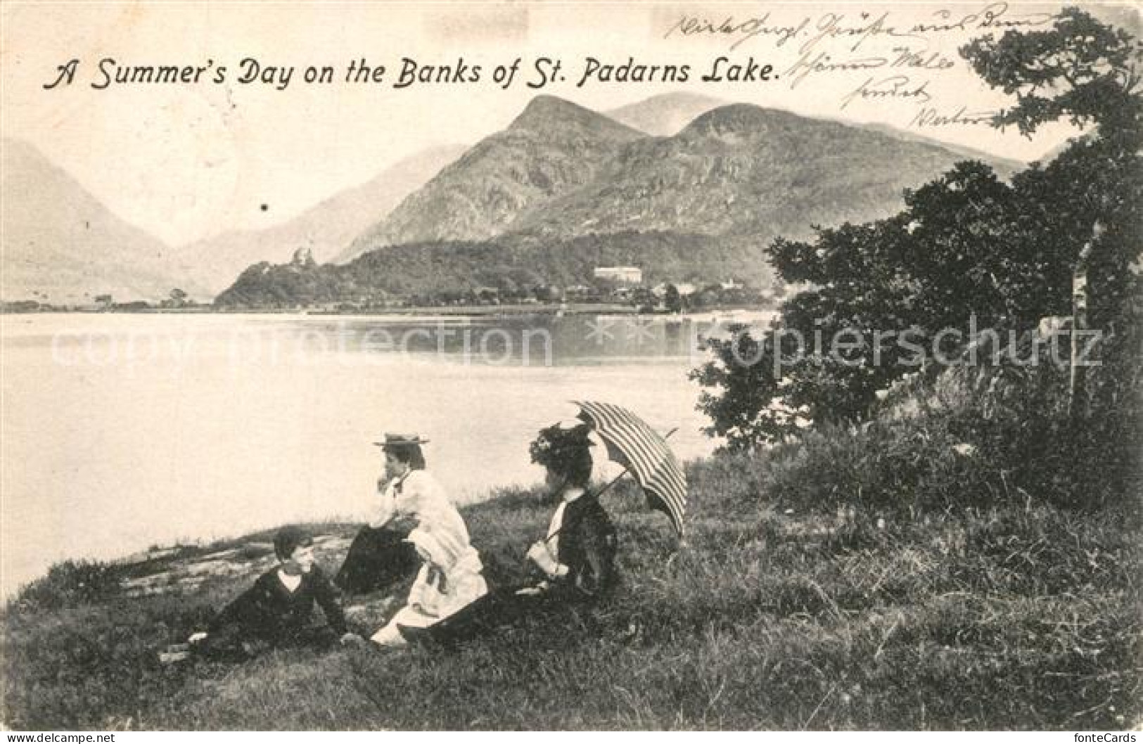 13515794 Llanberis Banks Of St Pardans Lake Llanberis - Sonstige & Ohne Zuordnung