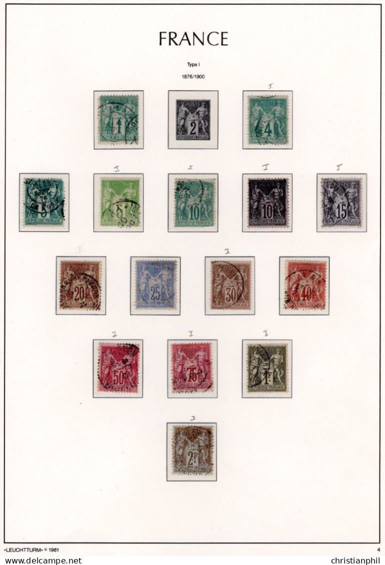 ALBUM AVEC TIMBRES FRANCE ANNEE 1949 à 1959. NEUF ** / * / O - Verzamelingen