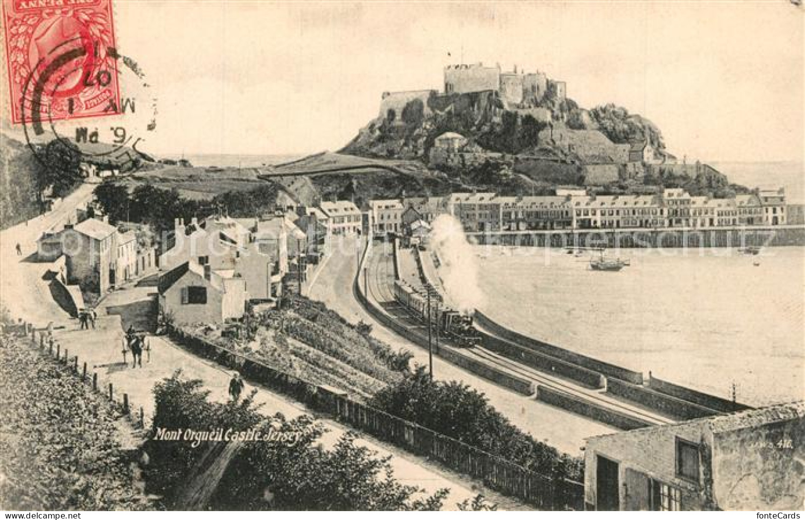 13513785 Jersey UK Mont Orgueil Castle Jersey UK - Other & Unclassified