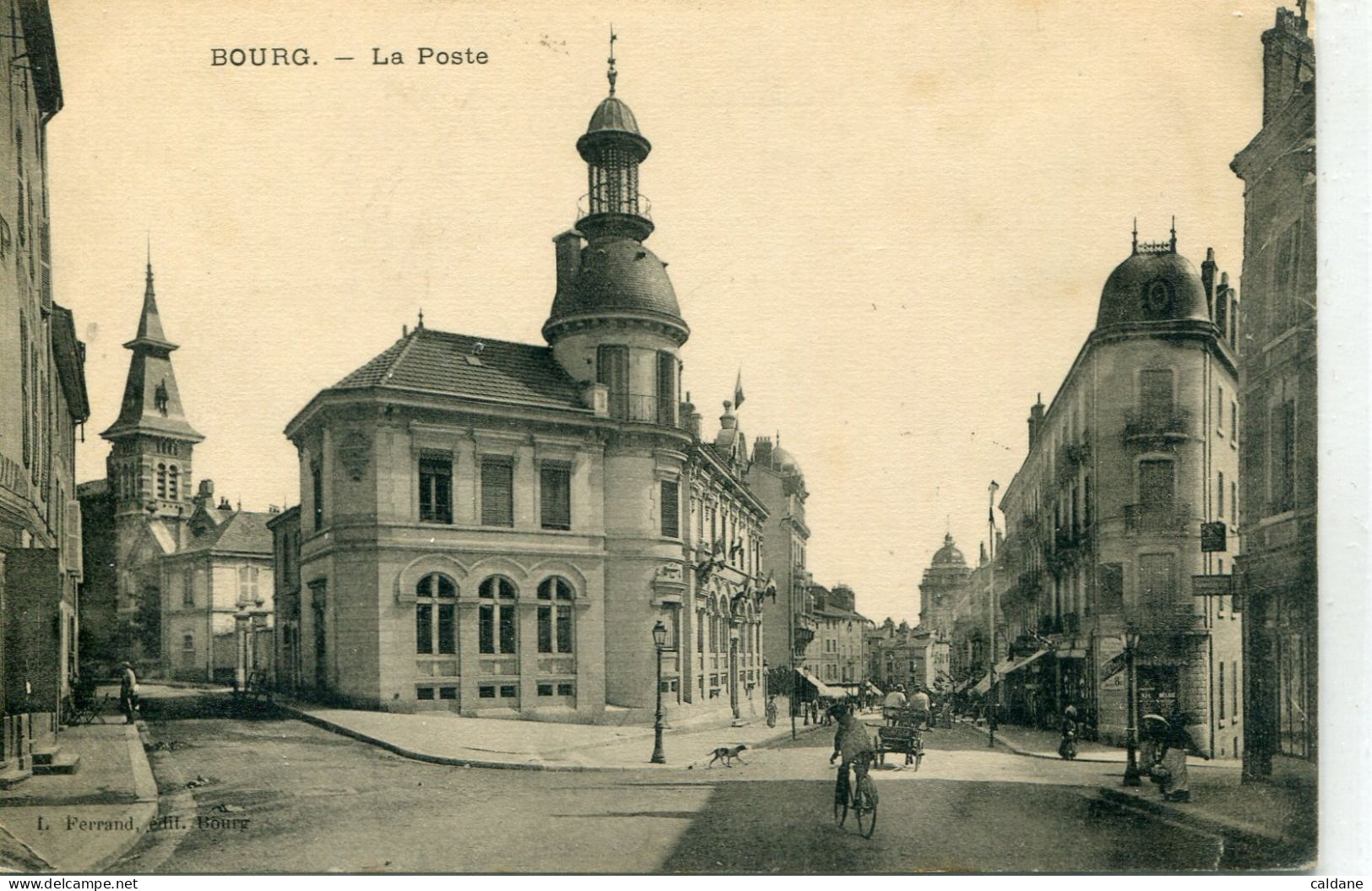 - -01-AIN - BOURG - La Poste - Sonstige & Ohne Zuordnung