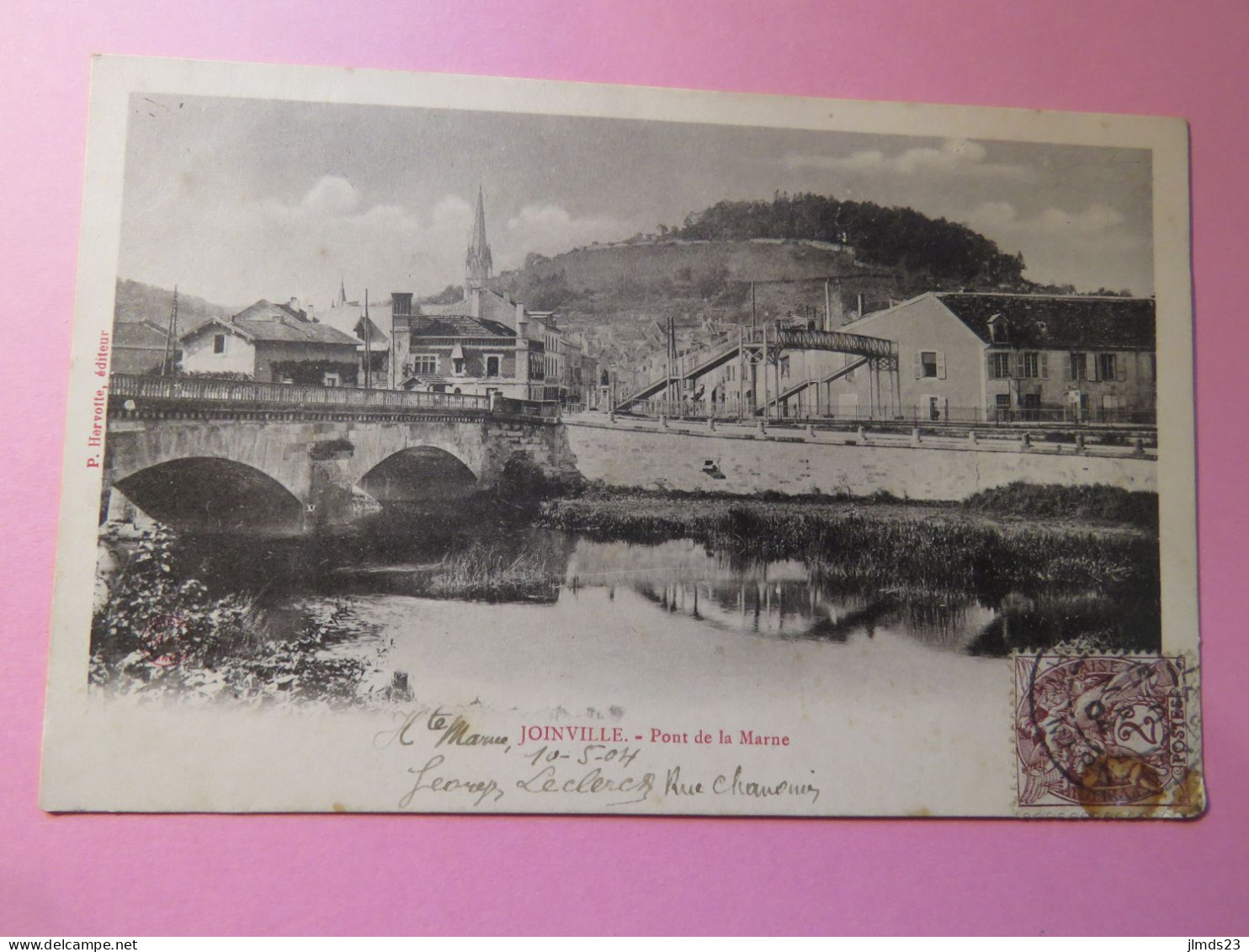 JOINVILLE, HAUTE MARNE, PONT DE LA PARNE, CPA - Joinville