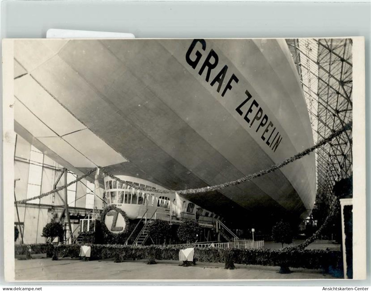 39293005 - Graf Zeppelin  Taufe LZ 127 AK - Luchtschepen