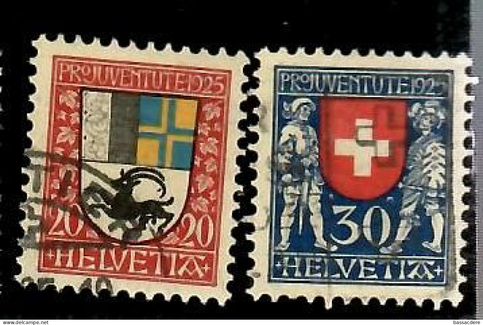 79802 -  PRO  JUVENTUTE  1925 - Storia Postale
