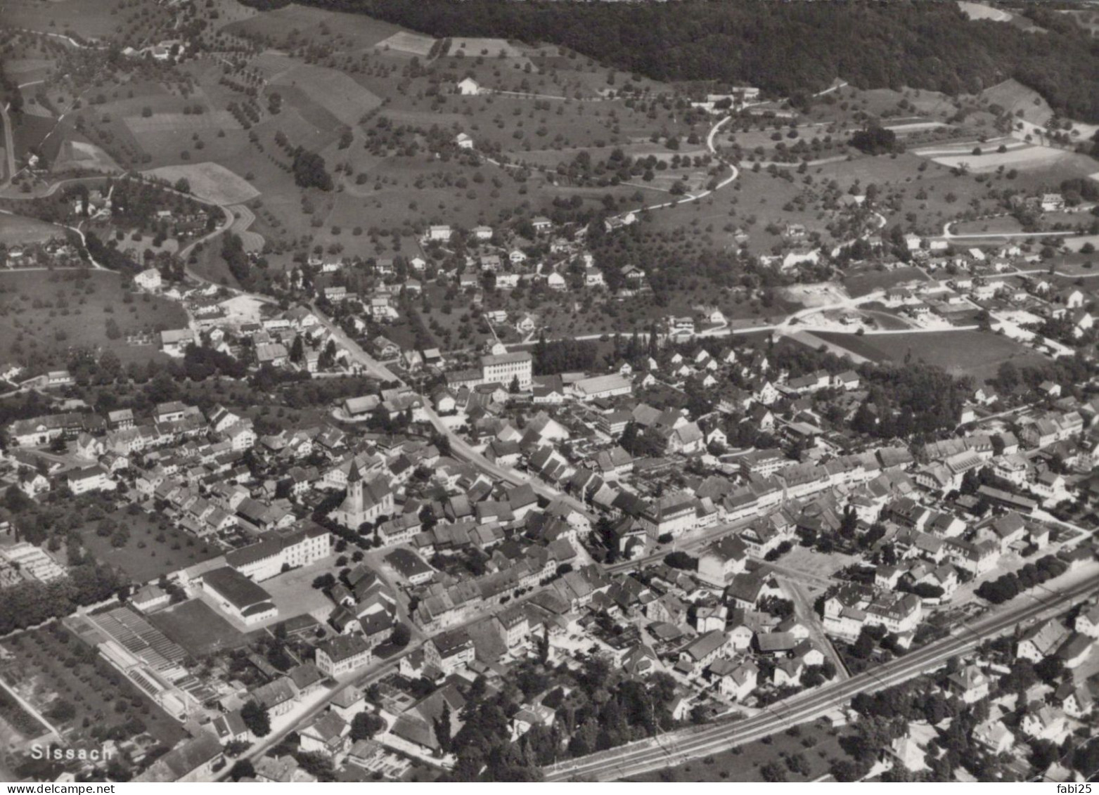 SISSACH VUE AERIENNE - Sissach